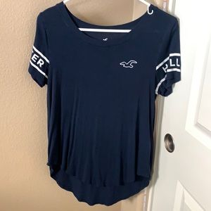 Blue Hollister shirt